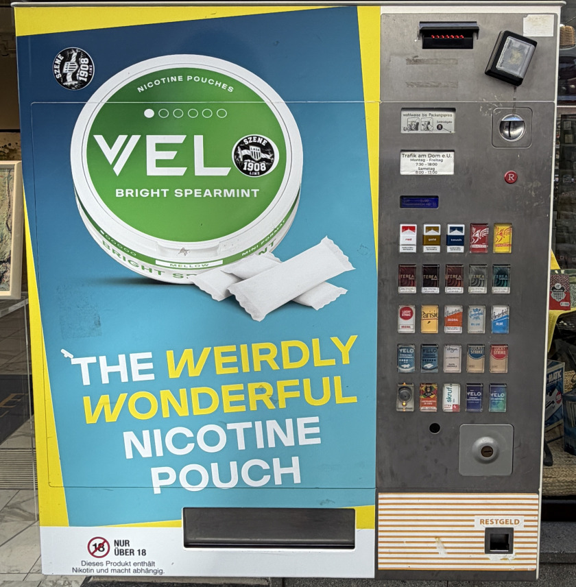 cigarette vending machine